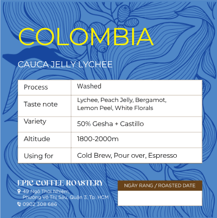 Colombia — Cauca Jelly Lychee